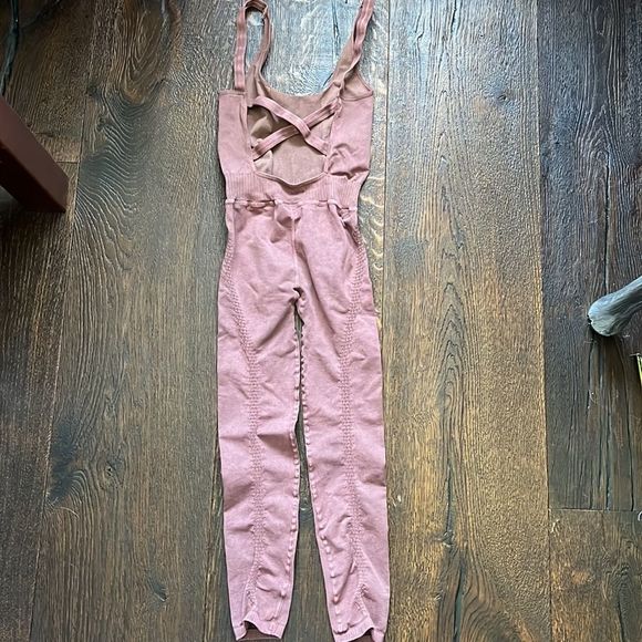 46. FP Movement Good Karma Onesie - Nutmeg - Picture 5 of 10